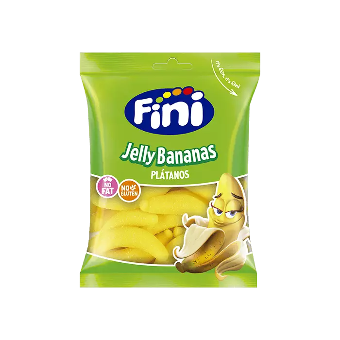 Fini Jelly Bananas Plátanos – Pack 4 unidades