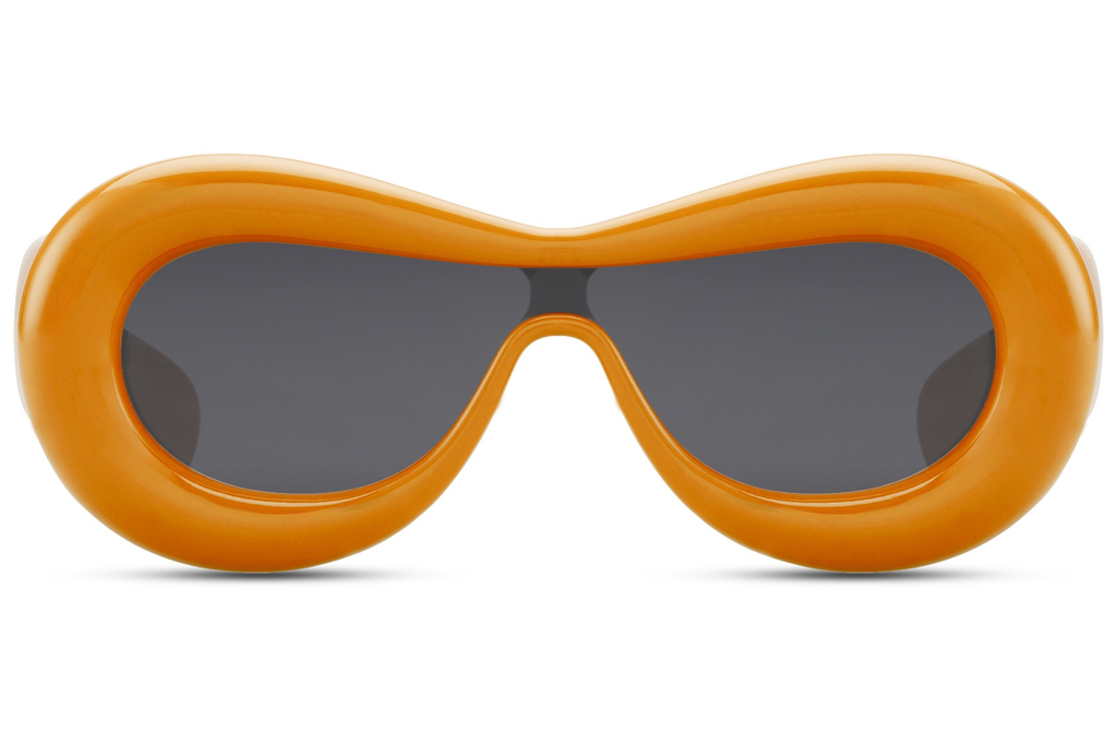 Gafas de Sol Oversize Montura Naranja Lente Negra Eco