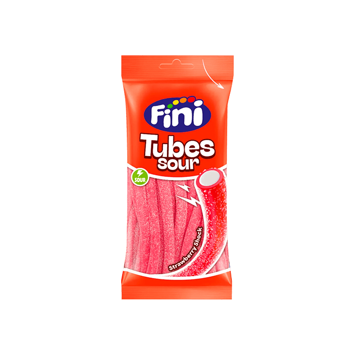 Fini Tubes Sour Strawberry Shock – Pack 6 unidades