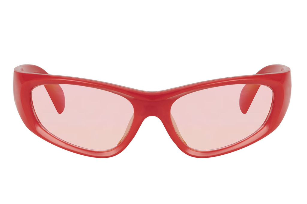 Gafas de Sol Estilo Deportivo Montura Roja