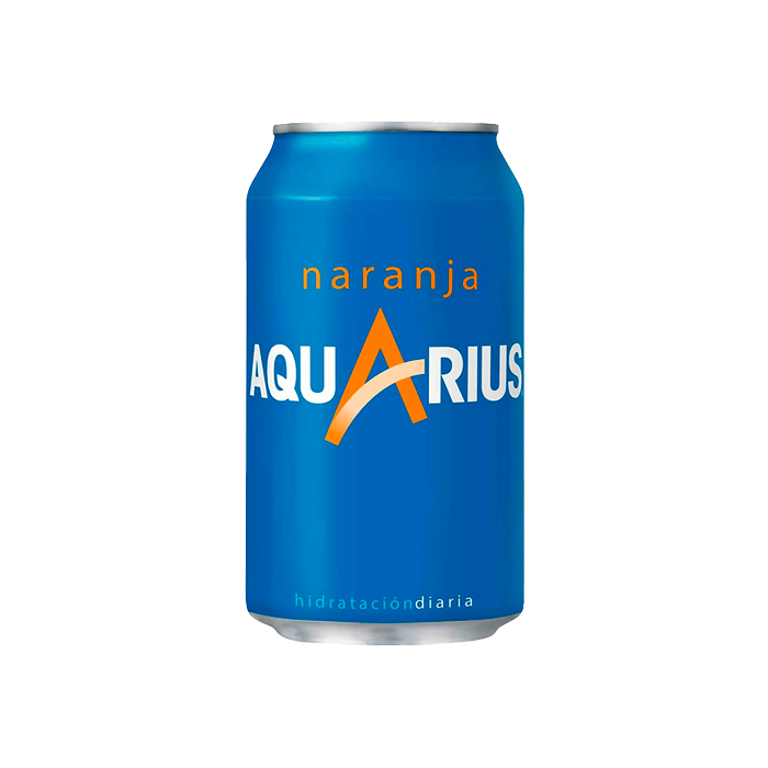 Aquarius Naranja – Pack 8 latas