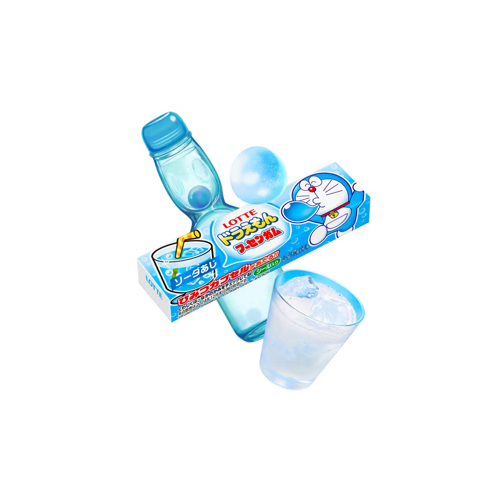 Lotte Doraemon Fusen Gum Soda – Pack 3 unidades