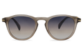 Gafas de Sol Panto Montura Gris Lente Azul Degradado