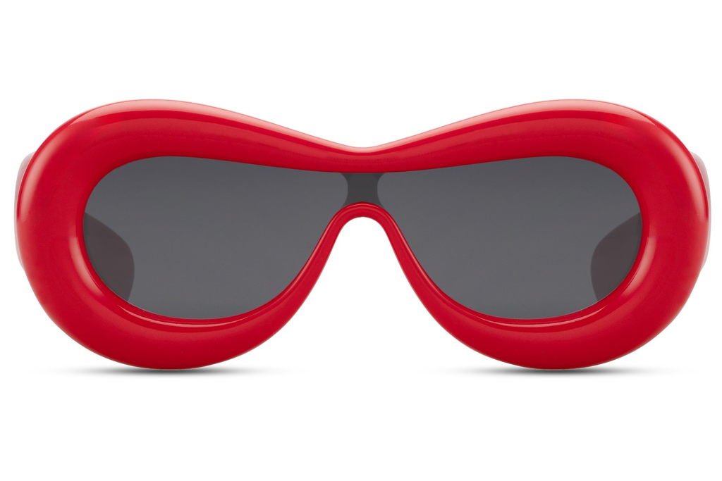 Gafas de Sol Oversize Montura Roja Lente Negra Eco