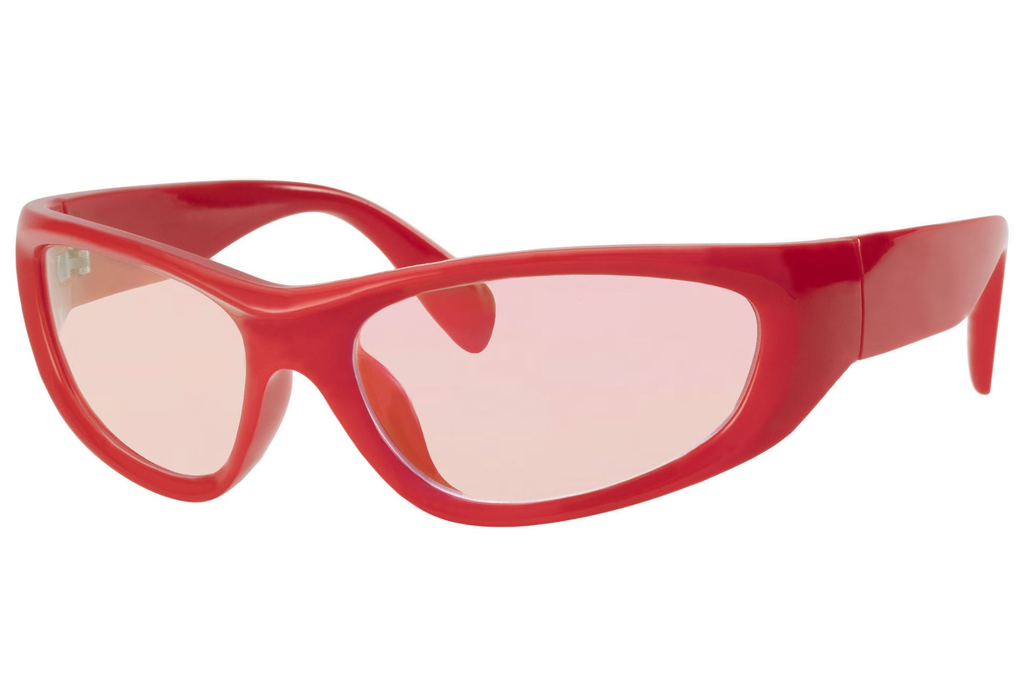 Gafas de Sol Estilo Deportivo Montura Roja