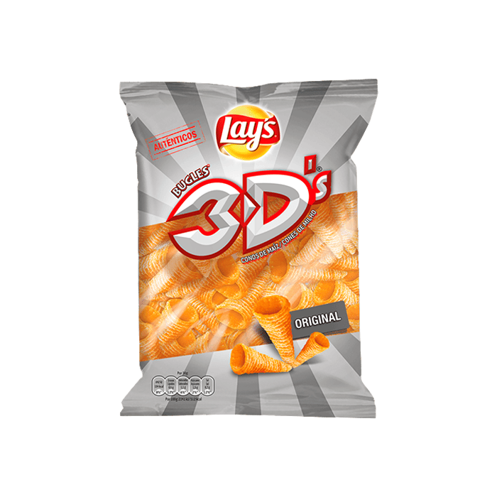 Lay's Bugles 3D's Original – Pack 5 unidades