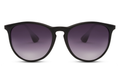 Gafas de Sol Redondas Montura Negra