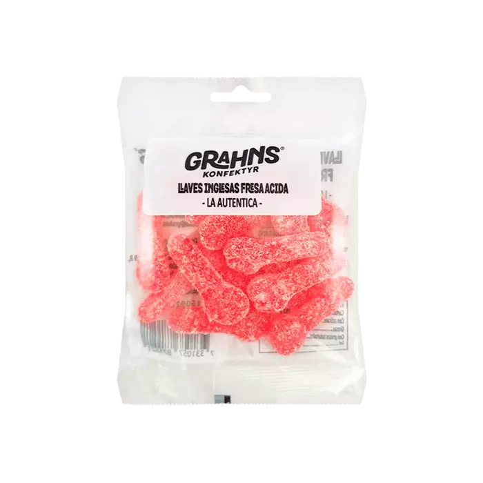 Grahns Llaves Inglesas Fresa Ácida – Pack 4 x 85g